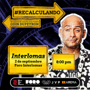 Recalculando - Odin Dupeyron | 02 Septiembre